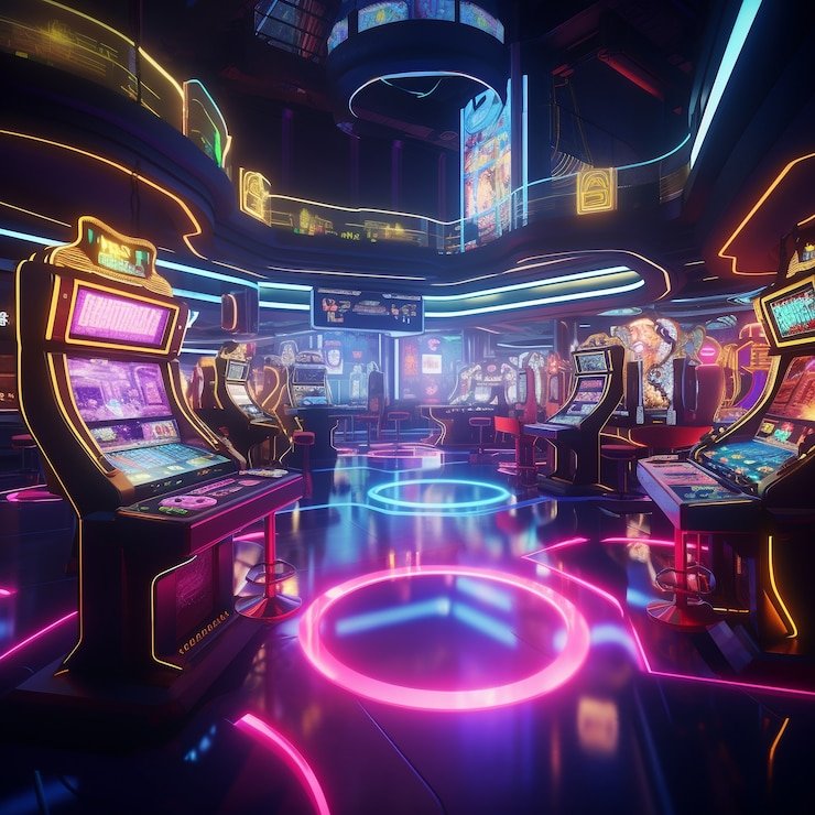 Visualisasi jackpot slot yang memikat dengan elemen grafis modern dan dinamis